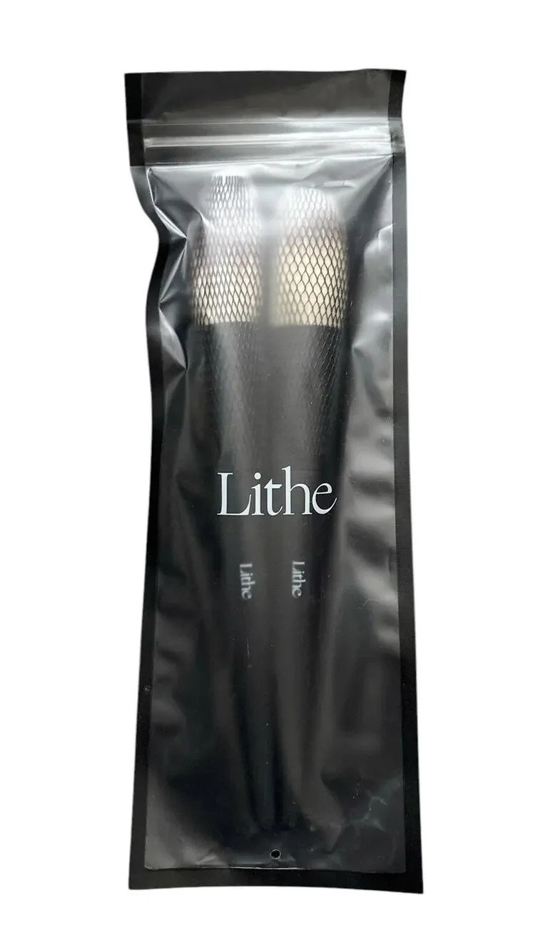 Lithe Beauty 2 Pc Makeup Brush Set Powder Bronzer Face Brushes New